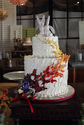 cake butterfly engineer rustic dessert groom guests loved bride hope