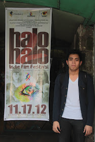 Ivan at the 2nd Halo-Halo Indie Film Festival