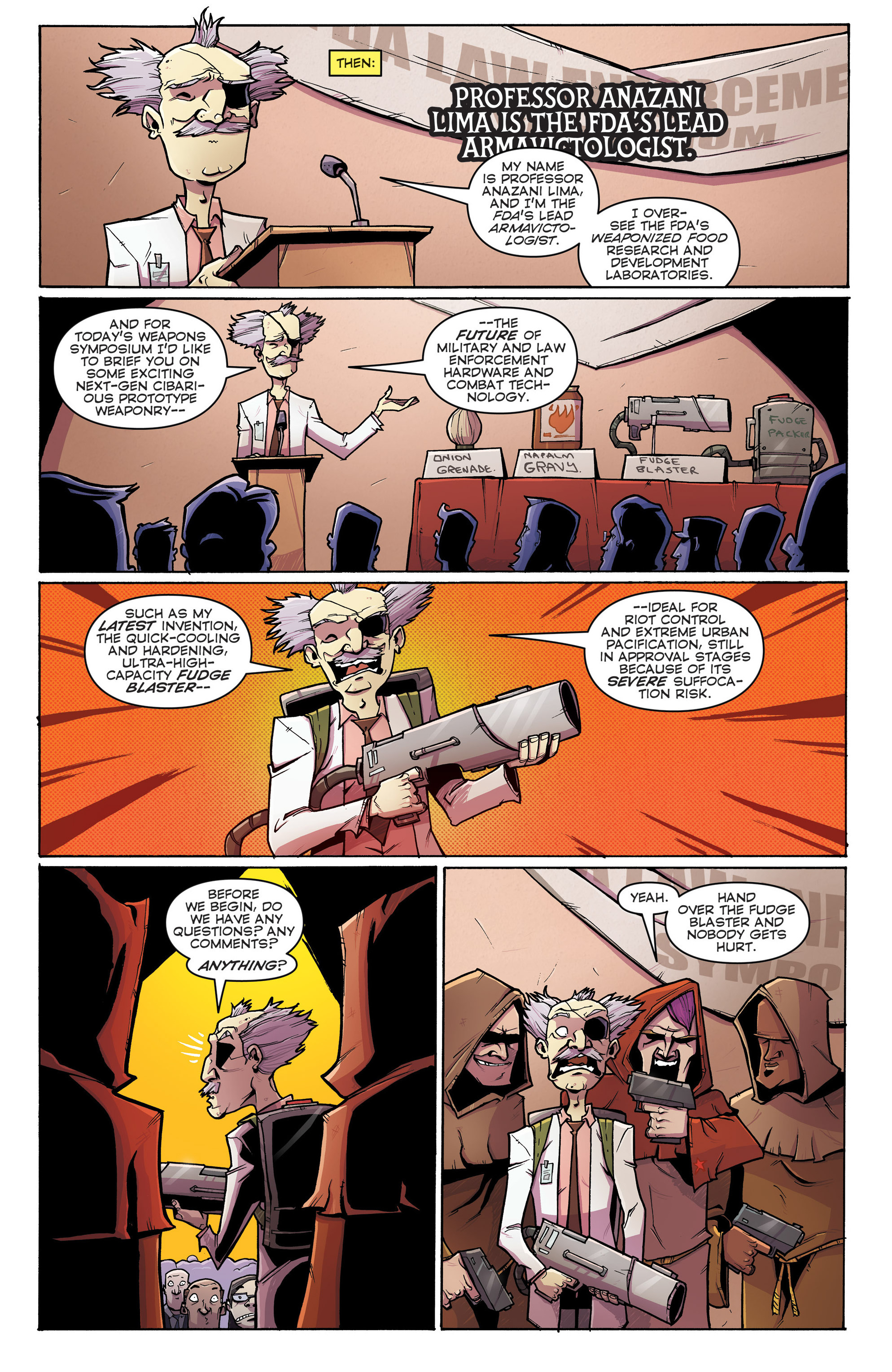 Read online Chew comic -  Issue # _TPB 9 - Chicken Tenders - 18