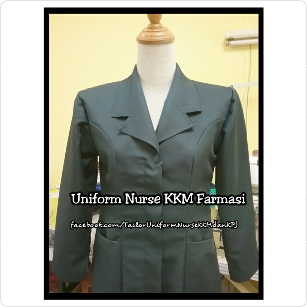 Kedai Jahit Normie Uniform Nurse KKM ( farmasi )