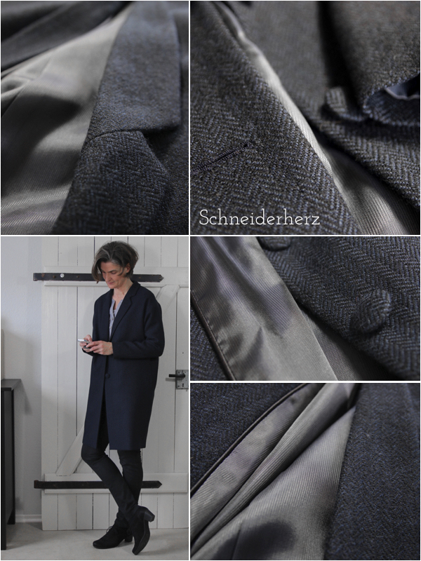 Schneiderherz Mein Mantel aus German Tweed