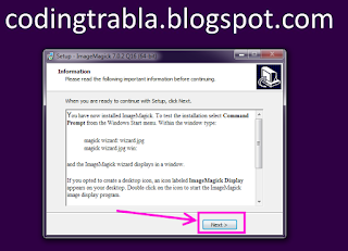 Install ImageMagick 7.0.2-5-Q16-x64  on Windows tutorial 14