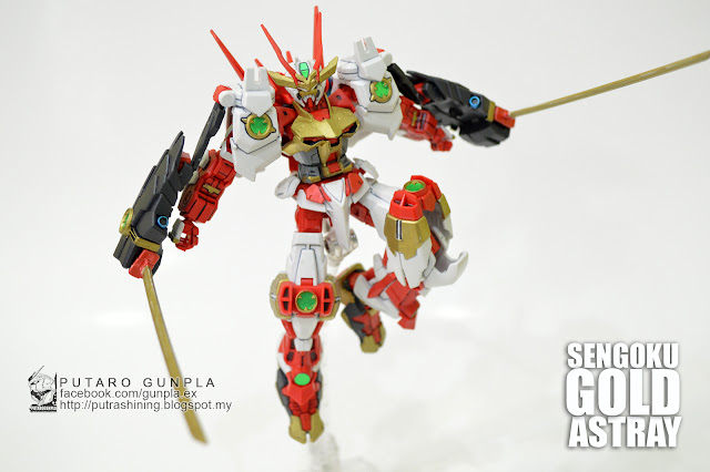 PUTARO GUNPLA - HGBF 1/144 Sengoku Astray Gundam Custom Paint by Putra Shining