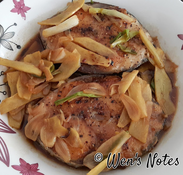 Chinese Pan Fried Fish with Soy Sauce | Wen's Notes