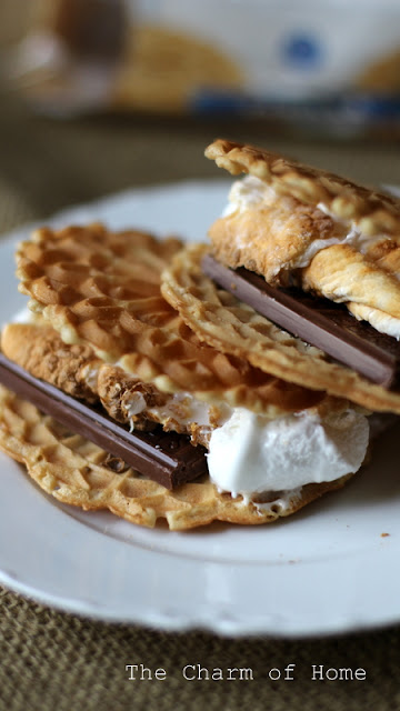 Pizzelle Smores: The Charm of Home