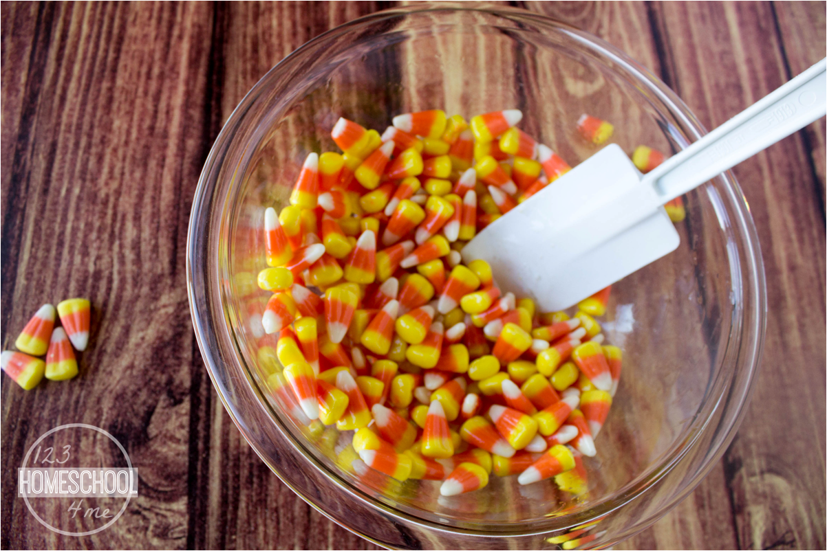 Edible Candy Corn Playdough Recipe