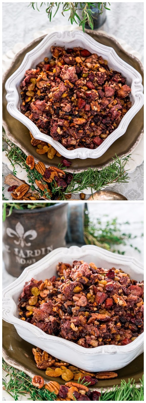 Port Infused Nut Stuffing Recipe FoodyChronicles