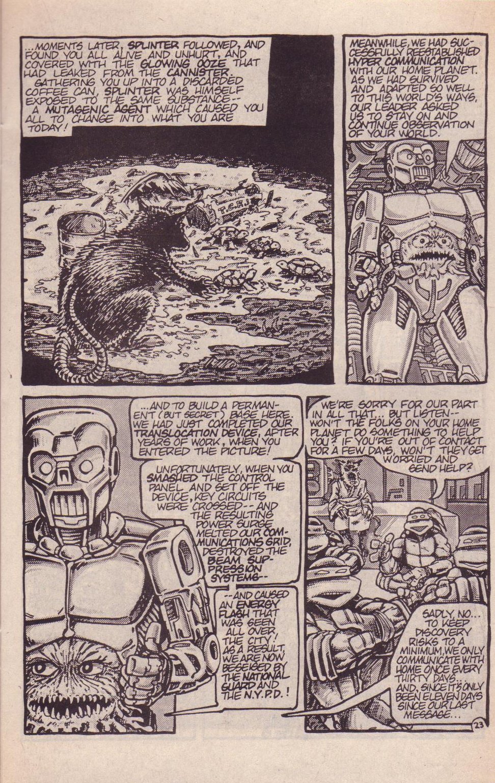 Teenage Mutant Ninja Turtles (1984) Issue #7 #7 - English 25