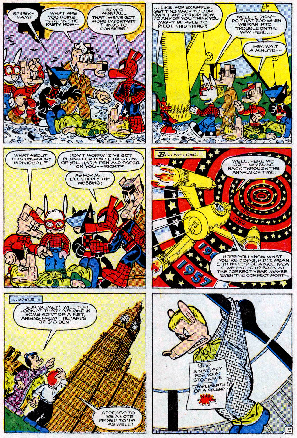Read online Peter Porker, The Spectacular Spider-Ham comic -  Issue #7 - 16