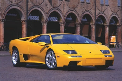 Lamborghini Diablo Yellow car wallpaper