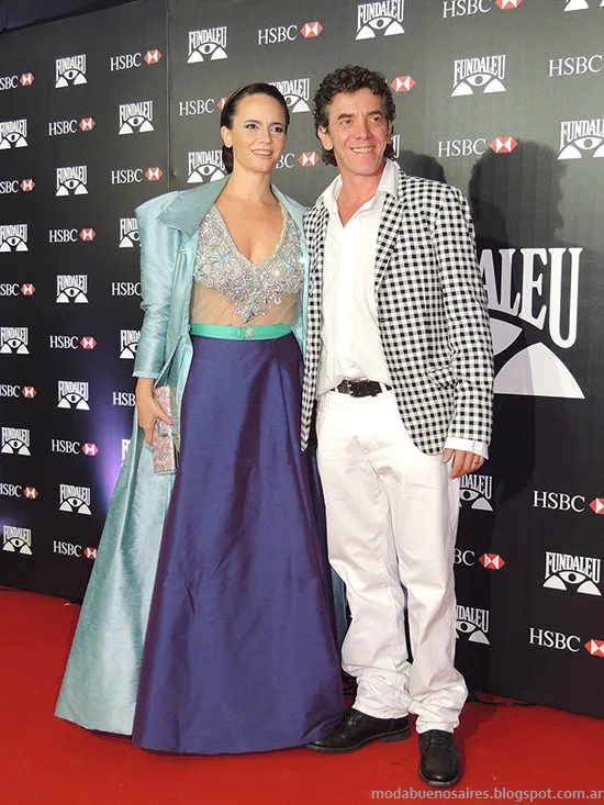 Looks famosos moda 2015 Gala Fundaleu.