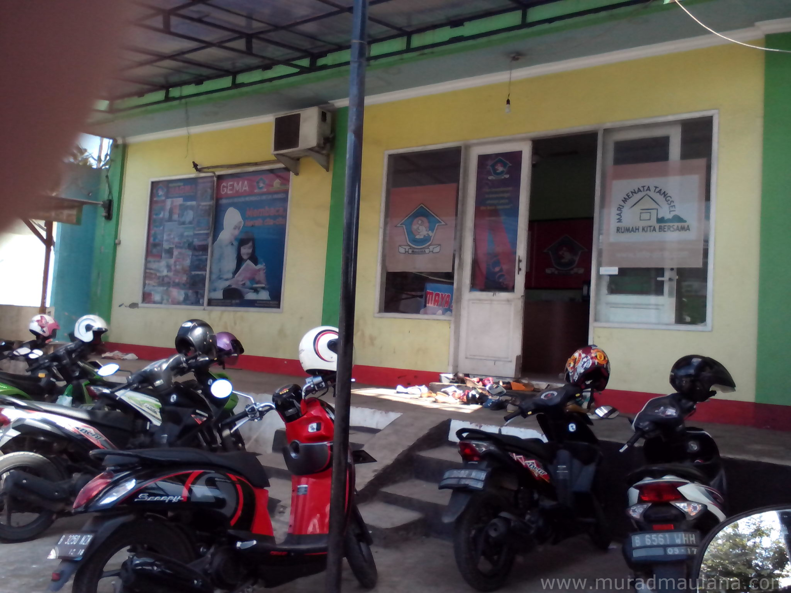 Salah Satu Taman Bacaan Masyarakat (TBM) di Kelurahan Pondok Benda Pamulang 
