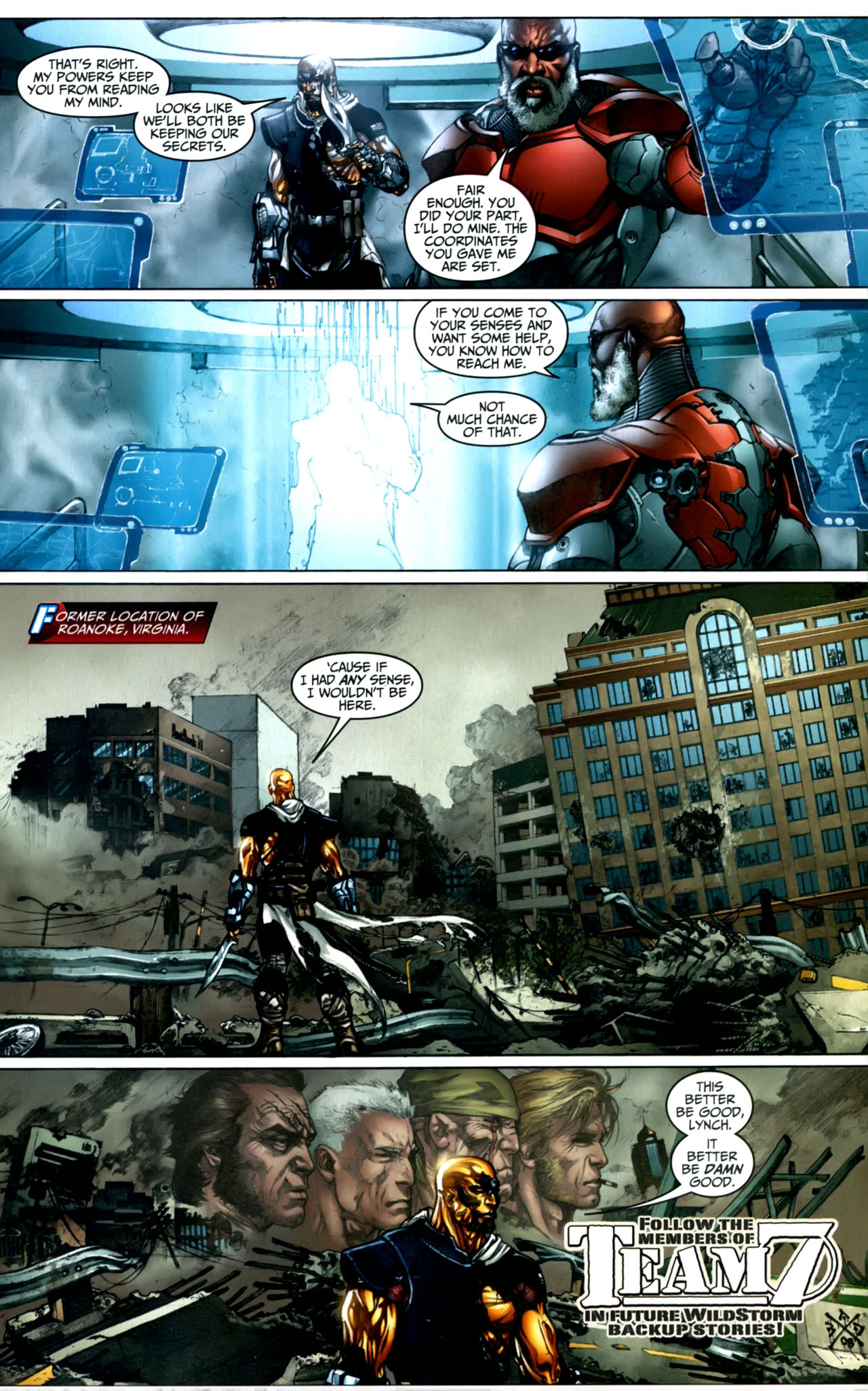 Read online Stormwatch: P.H.D. comic -  Issue #14 - 23