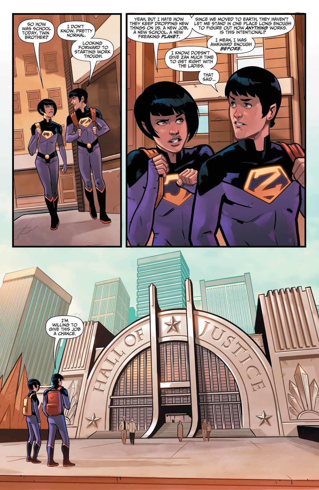 WONDER TWINS #1 Page 5. Image Courtesy of DC Entertainment.