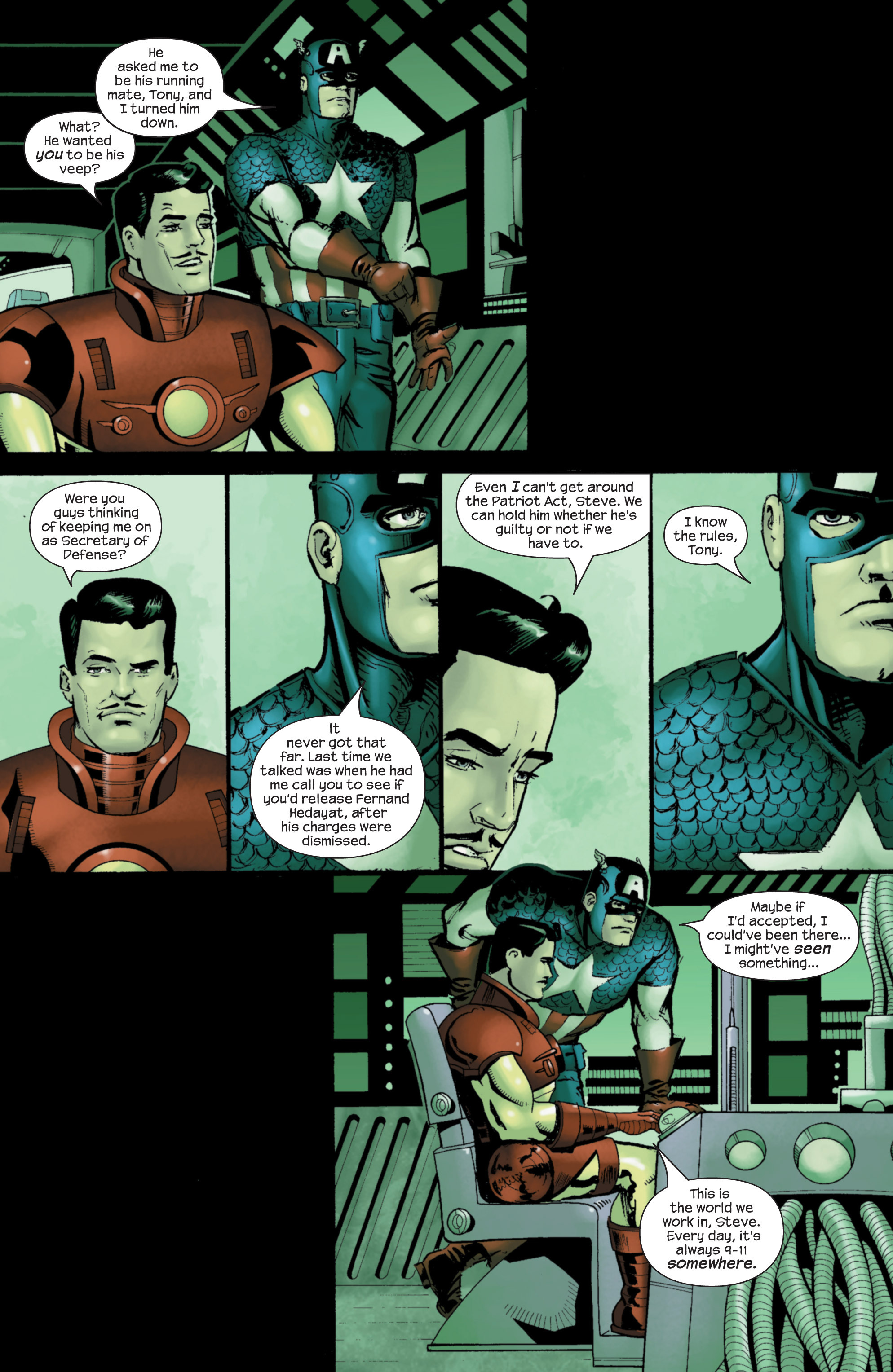 Read online Captain America (2002) comic -  Issue #27 - 8