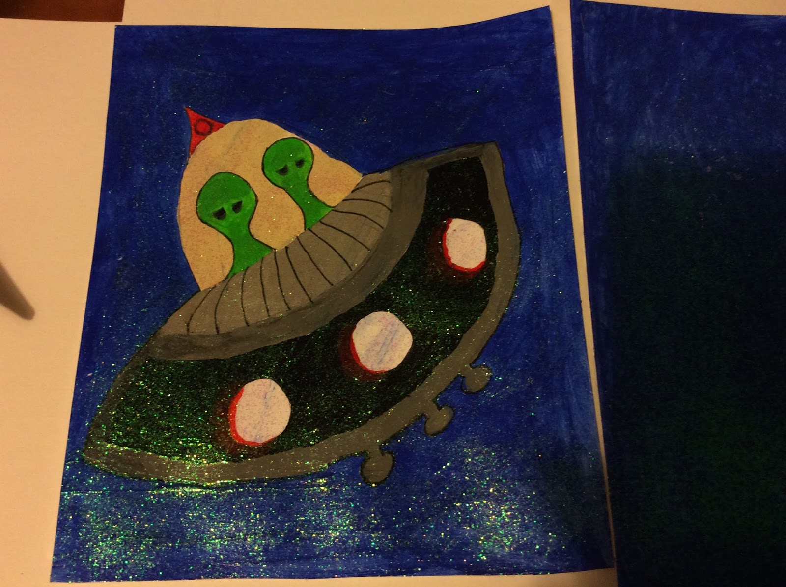 Bling the Book Blinking Alien Spaceship Book Using Neopixels & an ATtiny85