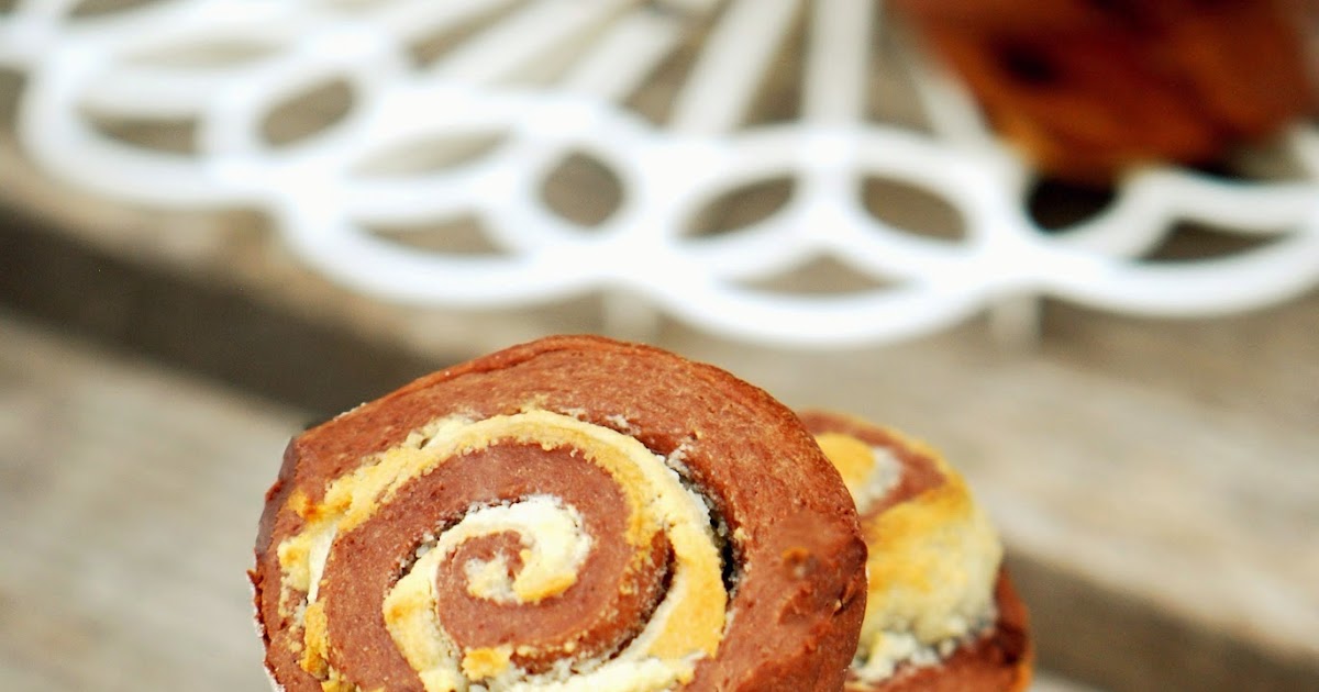 Schoko-Marzipan-Schnecken