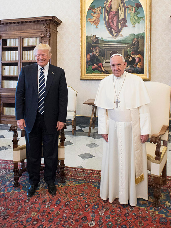 1 archives LE PAPE FRANÇOIS ET DONALD TRUMP