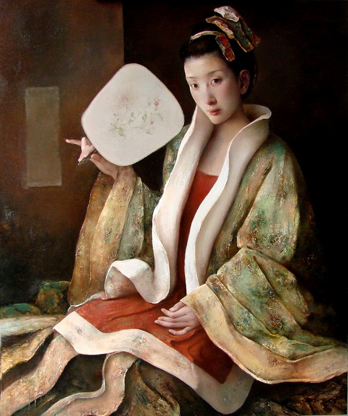 Китайские женщины в исторических костюмах