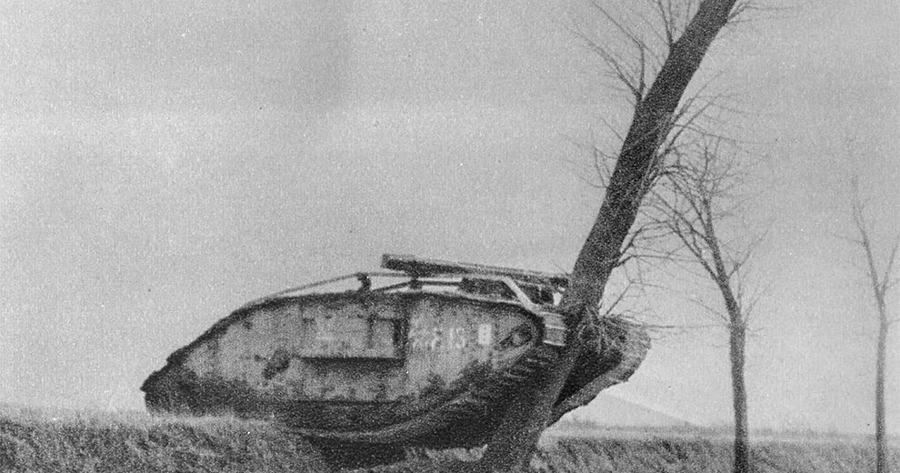 The Feral Irishman Some Amazing Pictures Of WWI Tanks......