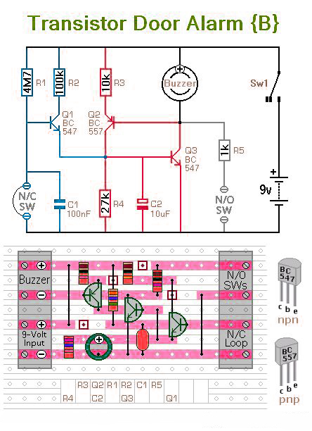 Electrical and Electronics Engineering: Door Alarm Circuit