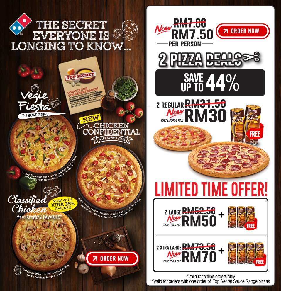 Event Domino�s DTopSecret Pizza &amp; Spectre Jessy The KL Chic