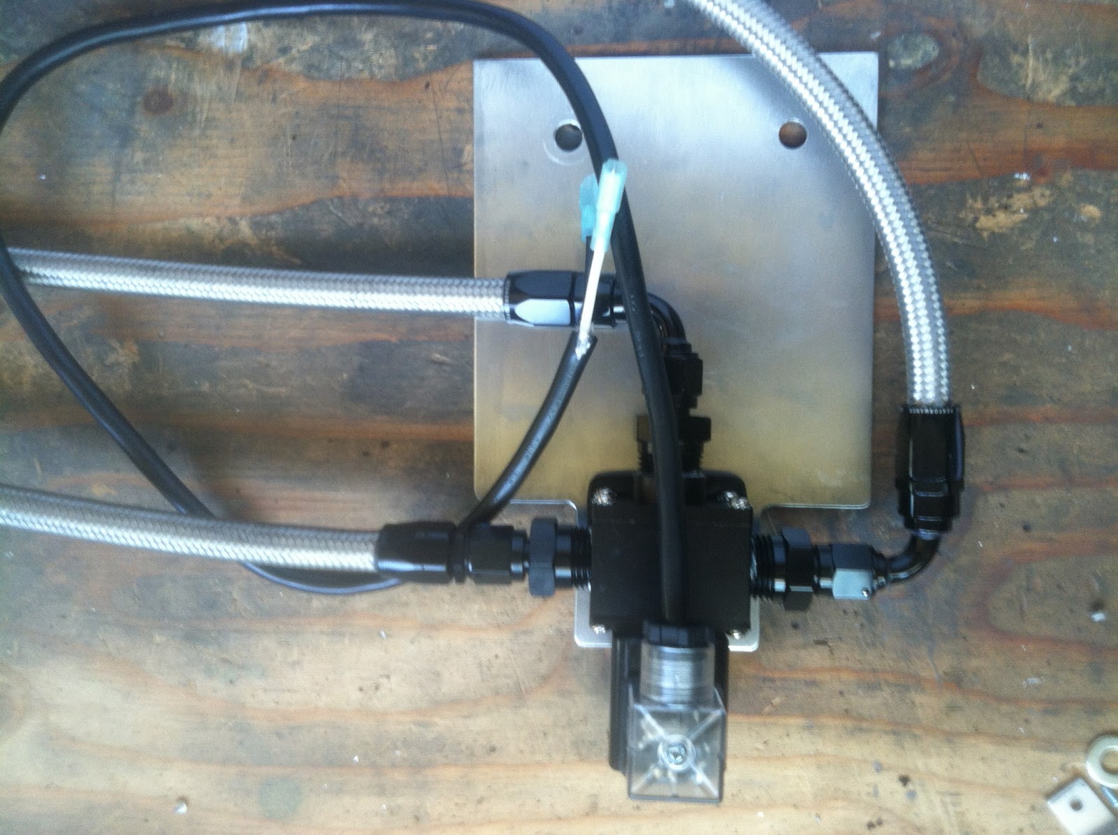 VDrive California Flat Bottom Electric Fuel Valve