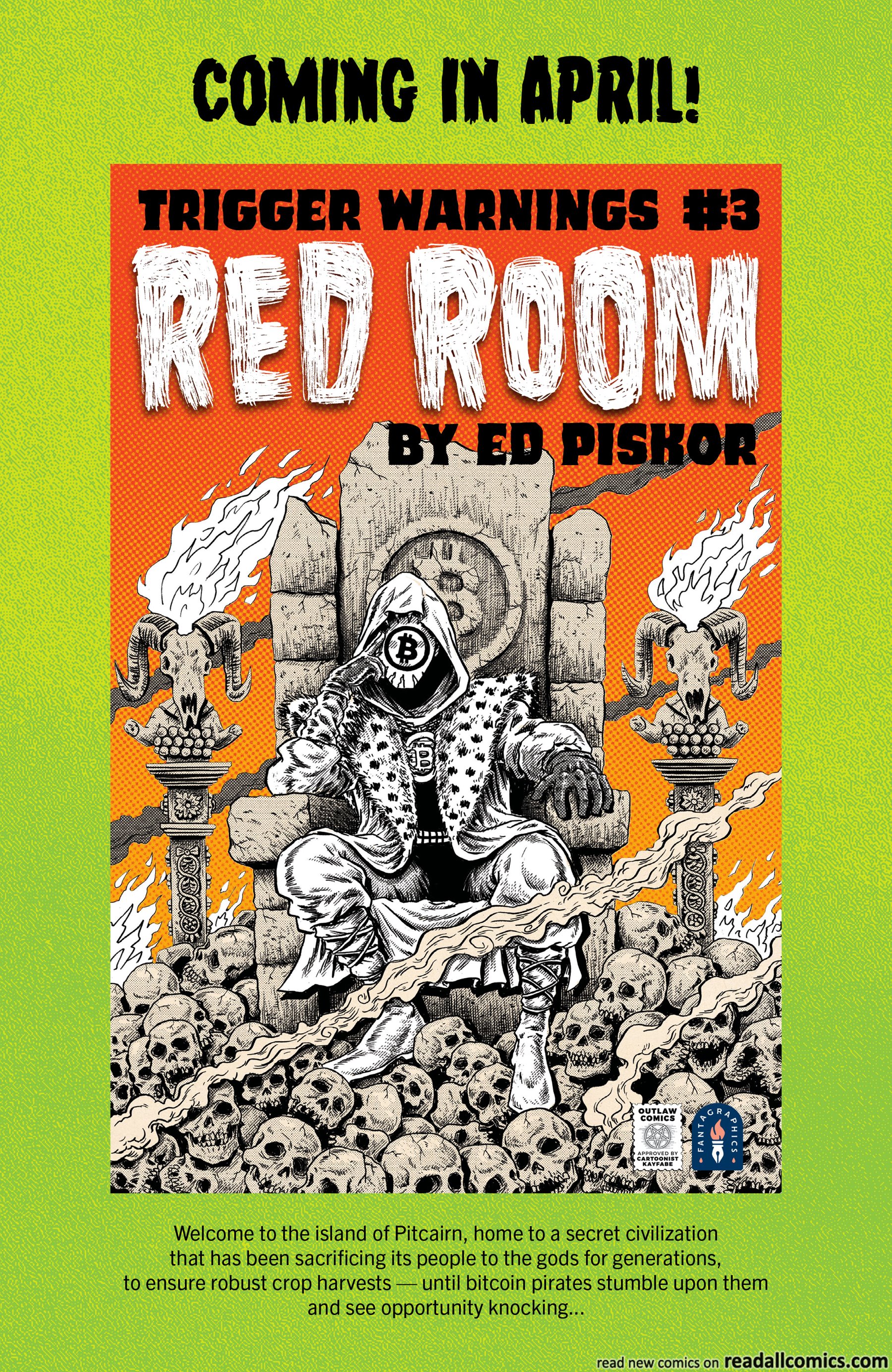 Red Room: Trigger Warnings chapter 2 page 33