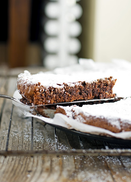 Chocolate Caprese Cake (Gluten-free)
