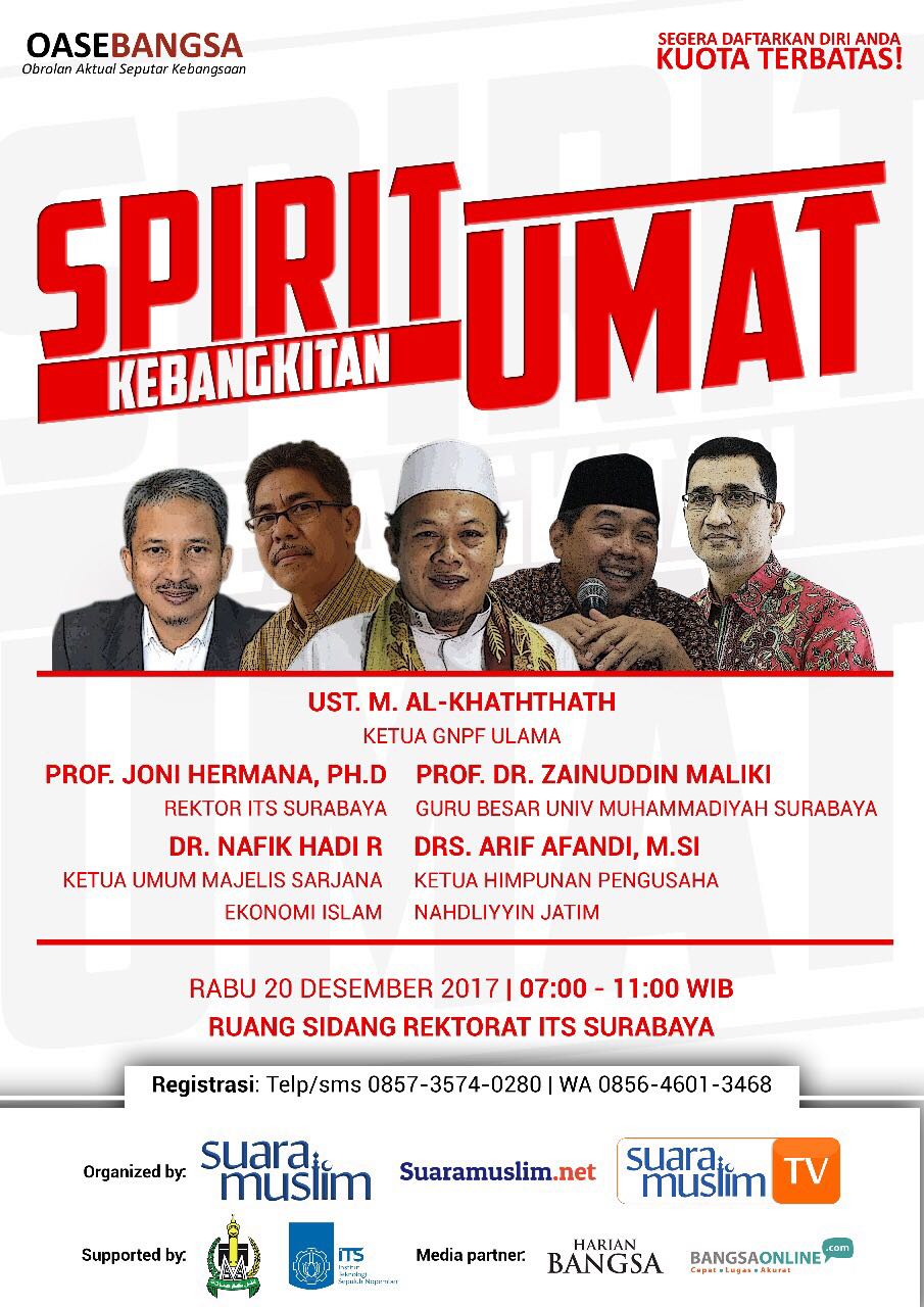 Dinilai Disusupi Paham Radikal, Alumni ITS Tolak Seminar Kampus