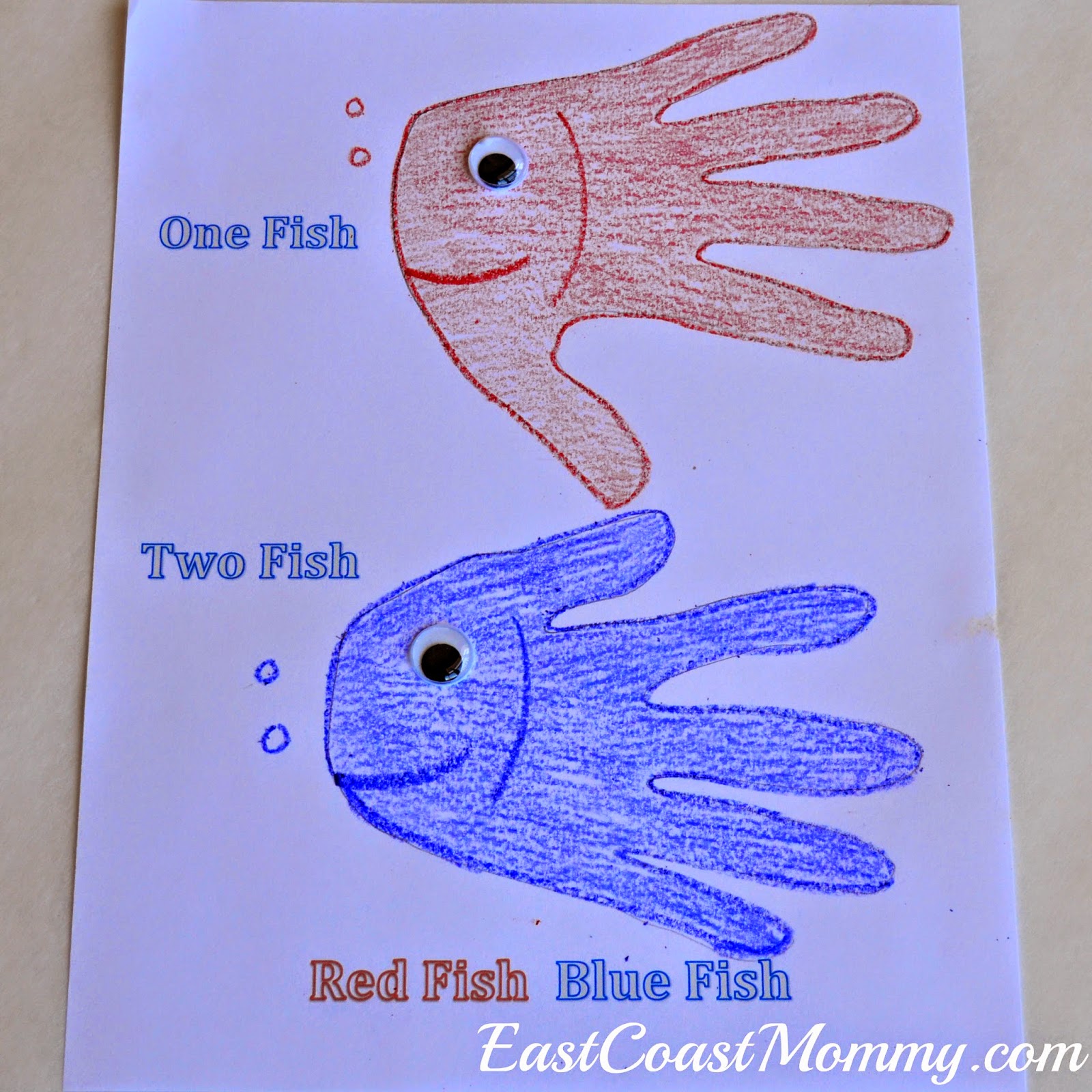 Numbers One And Two Craft Worksheets