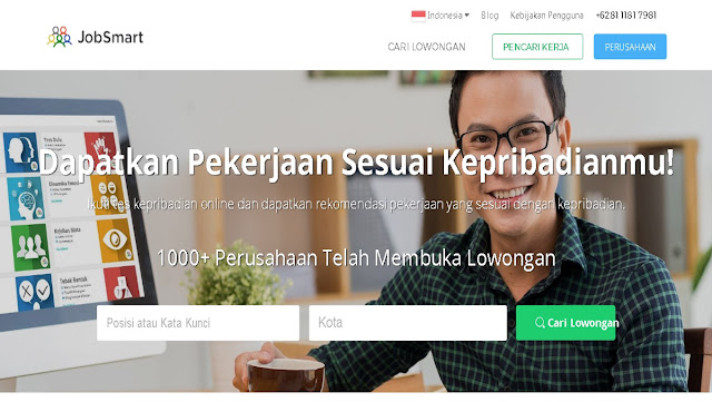 Jobsmart.co.id Situs Informasi Lowongan Kerja Terbaru di Indonesia Jobsmart.co.id Situs Informasi Lowongan Kerja Terbaru di Indonesia