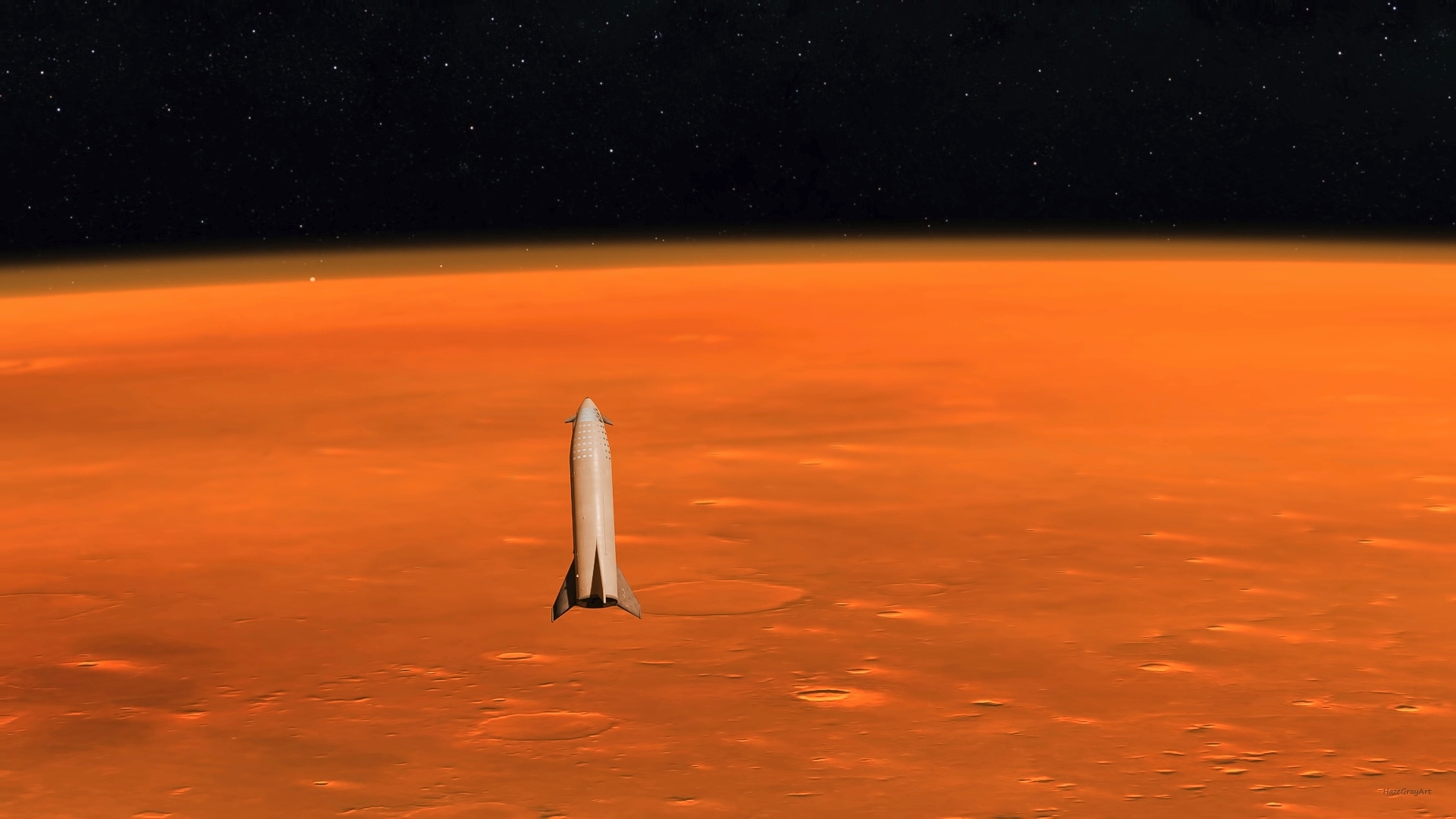 Space shuttle mars