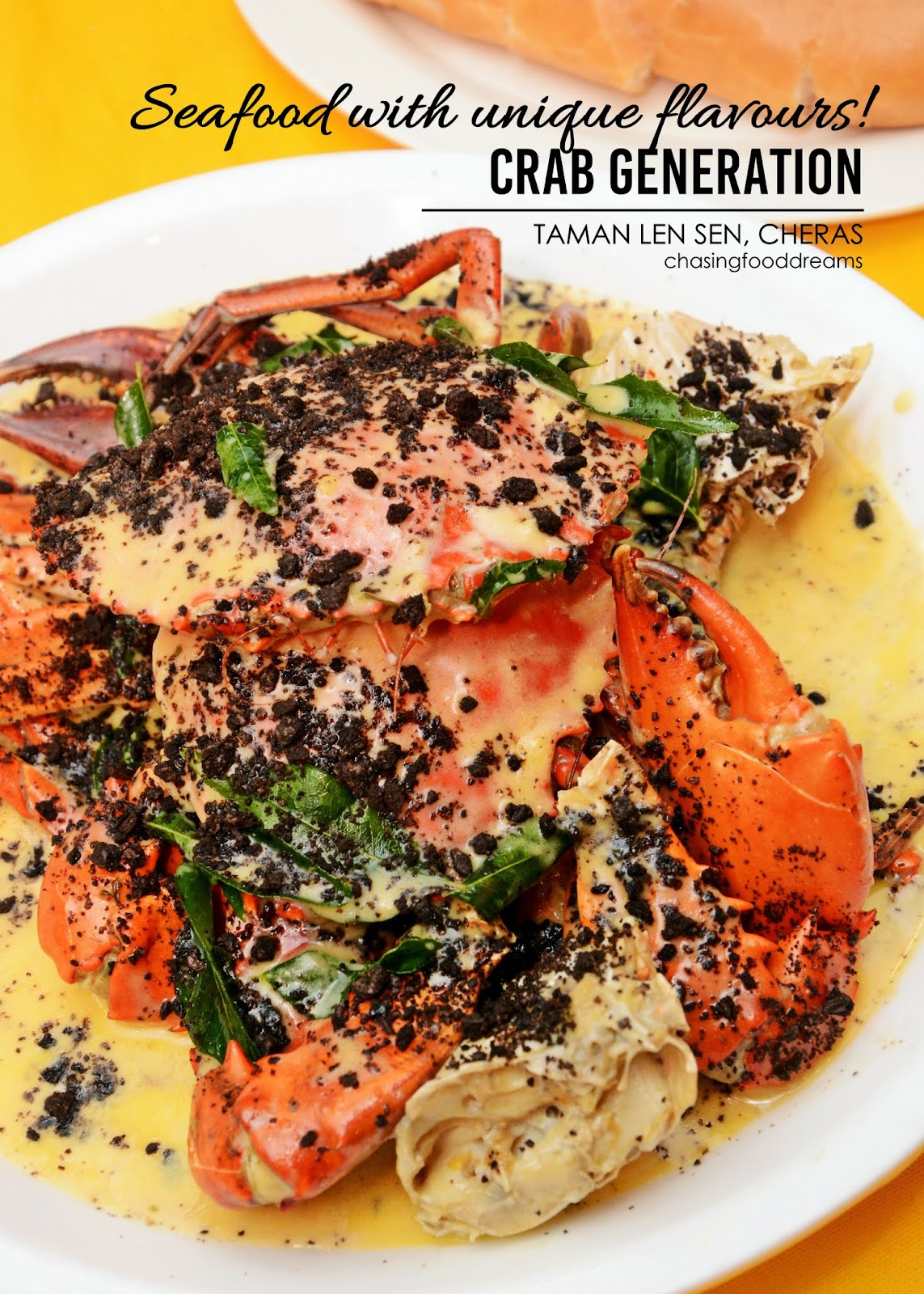 CHASING FOOD DREAMS Crab Generation Taman Len Sen, Cheras