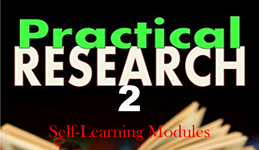 Practical research 2 self learning modules