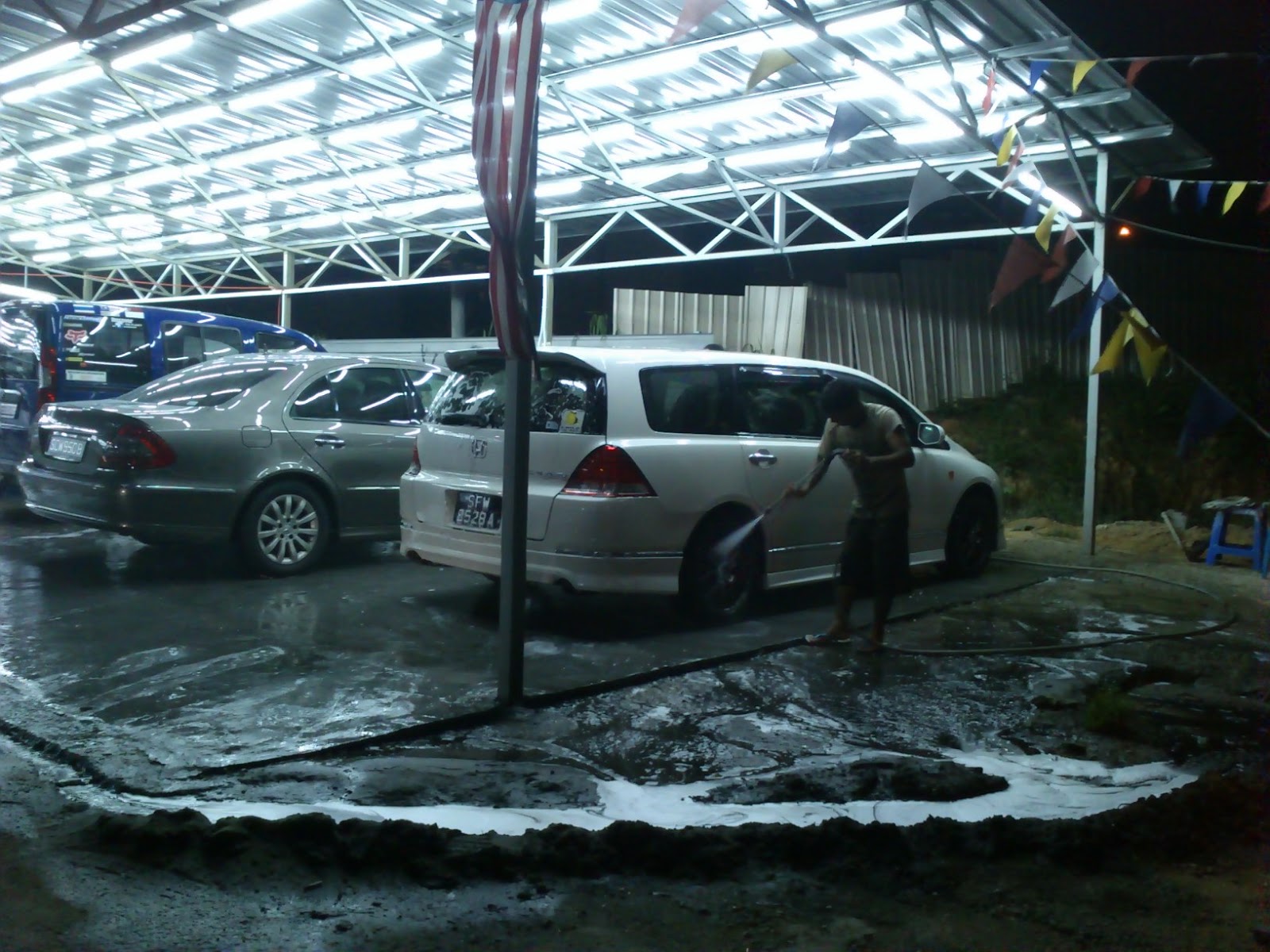 Kind of things We See... 24 hours Car Wash in Johor Bahru