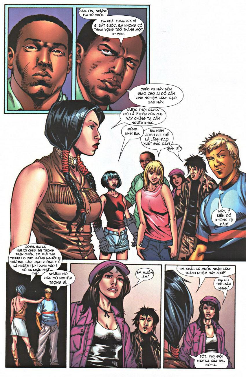 New X-Men v2 - Academy X new x-men #003 trang 21