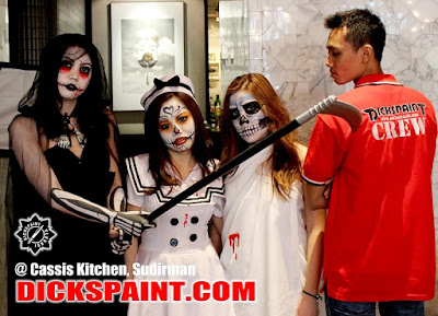 face painting horror jakarta