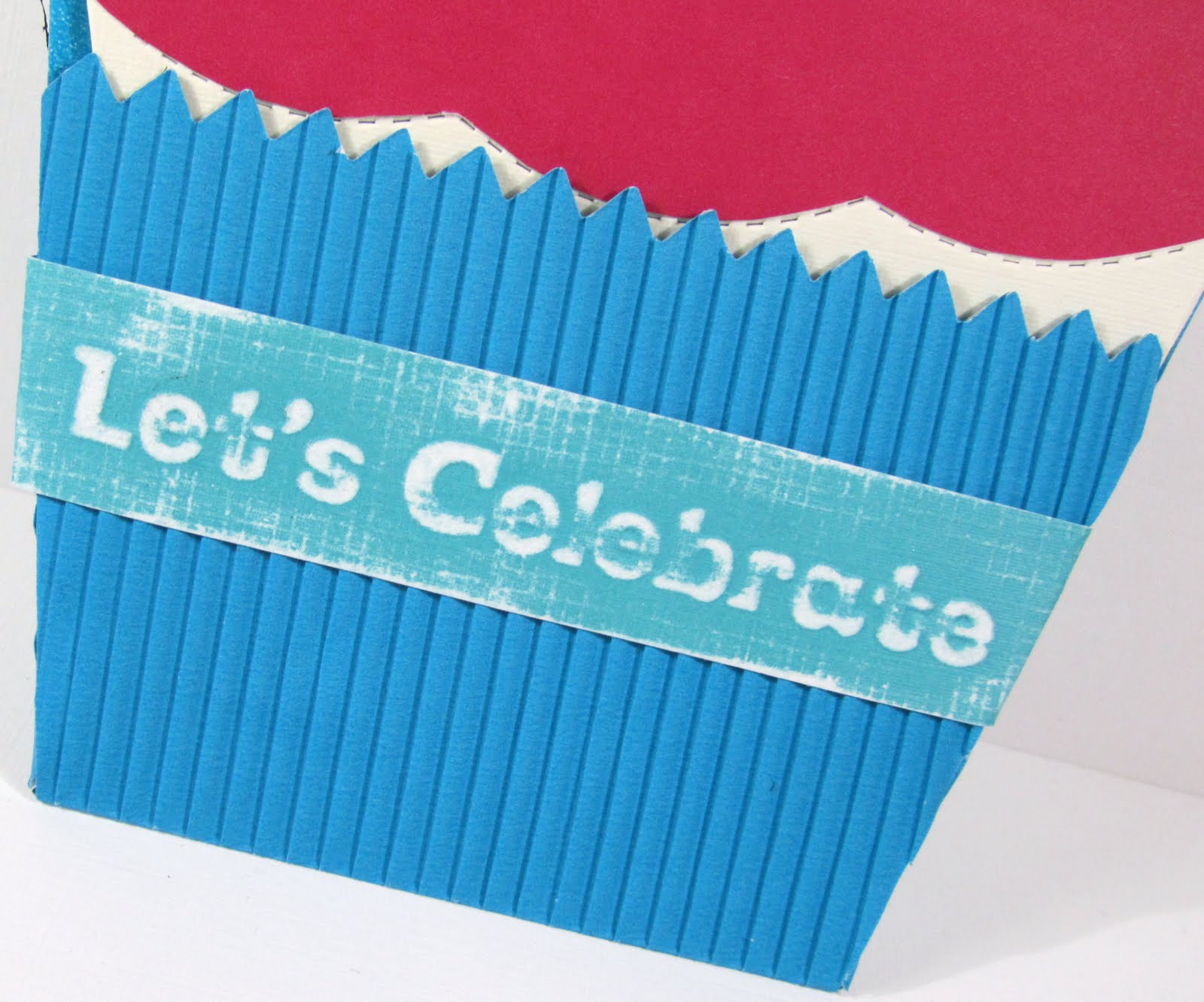 A Day in the Life of a Craft Fairy...: Cute Cup Cake Shaped Card :: Big ...
