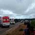 Ônibus com grupo de evangélicos tomba próximo à Ariquemes