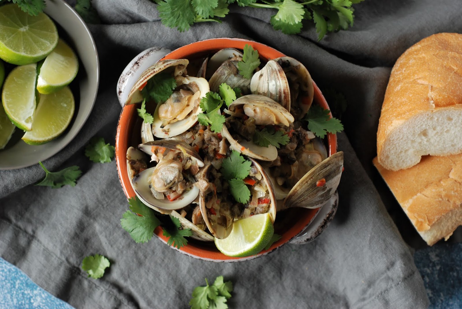 Fleur DeLectable Quick and Easy Thai Coconut Clams