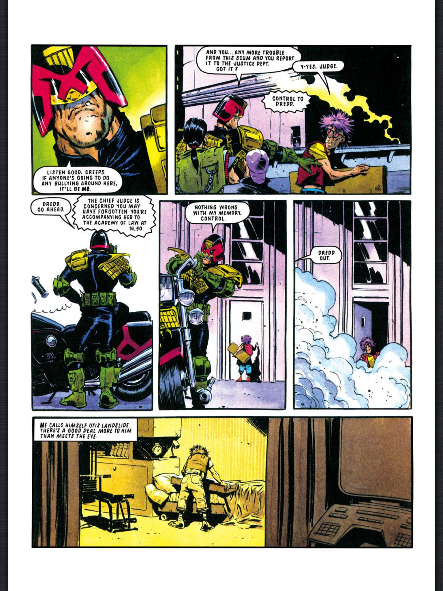 Read online Judge Dredd: The Complete Case Files comic -  Issue # TPB 20 - 158
