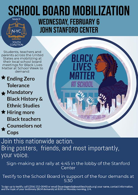 BLM Mobilization February 6 John Stanford Center