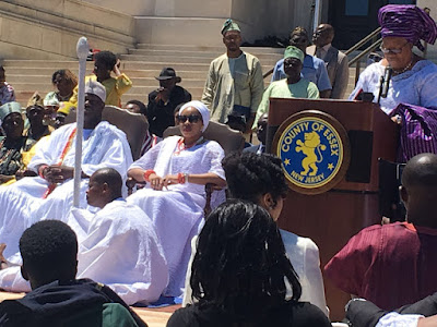 1 Photos: The Ooni of Ife's visit to the US