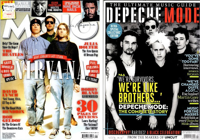 Andrew Fletcher, Depeche Mode Nirvana, Krist Novoselic, Kurt Cobain Beatles, MOJO Nirvana, UNCUT Depeche Mode 
