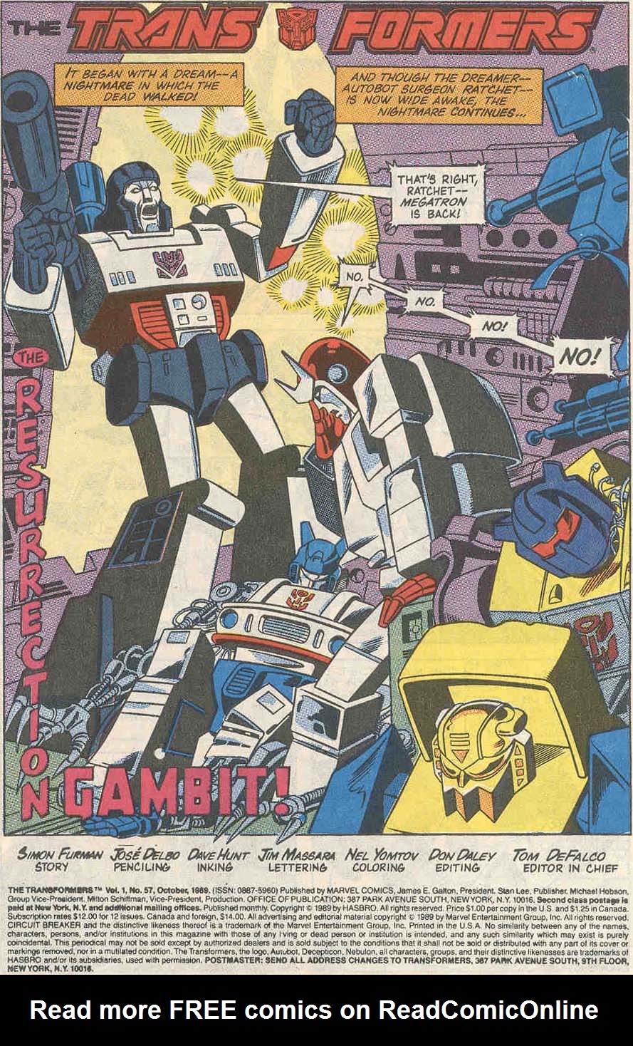 The Transformers (1984) issue 57 - Page 2