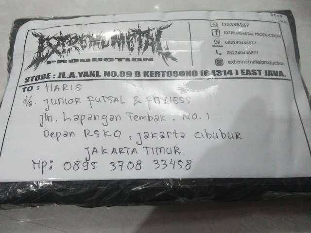 SENT TO : HARIS ( CIBUBUR, JAKARTA TIMUR )