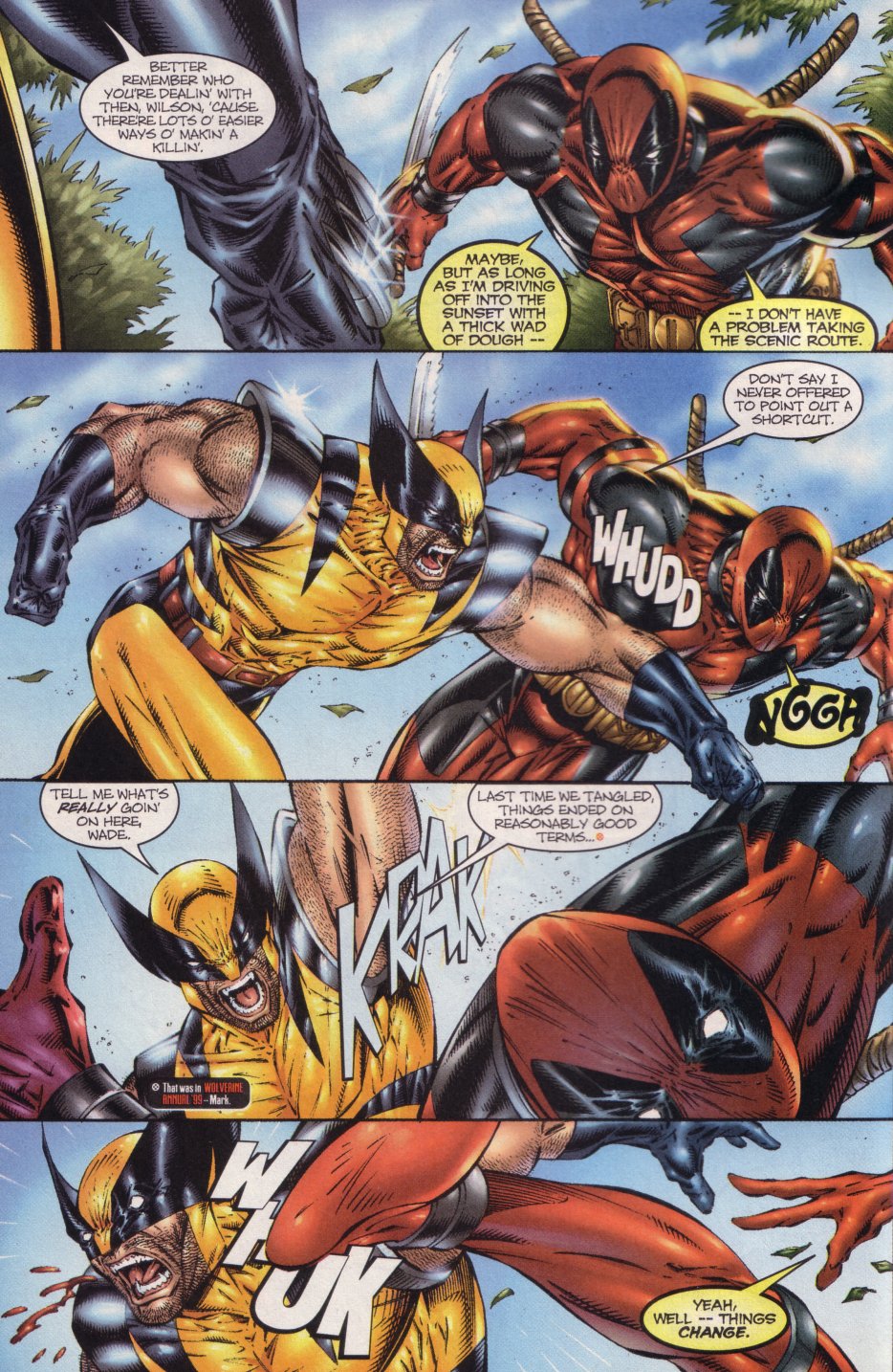 Read online Wolverine (1988) comic -  Issue #154 - 4