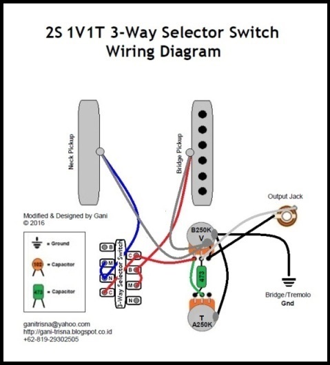 Ganitrisna S Blogsite 2s 1v1t 3 Way Selector Switch Wiring