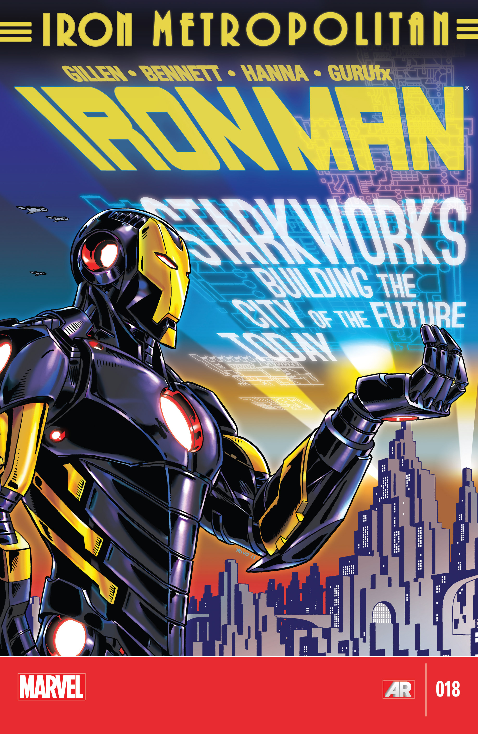 Read online Iron Man (2013) comic -  Issue #18 - 1